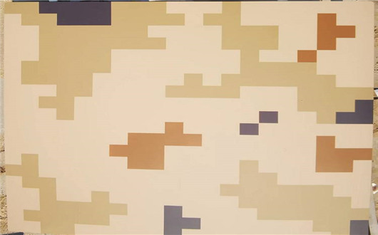 镇江荒漠迷彩漆喷涂